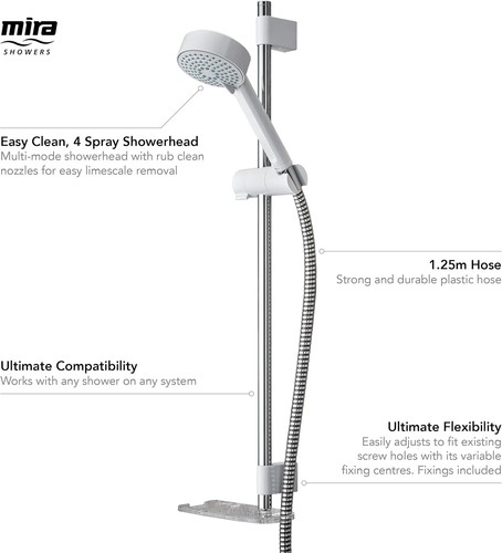 Mira beat shower kit complete - beat,