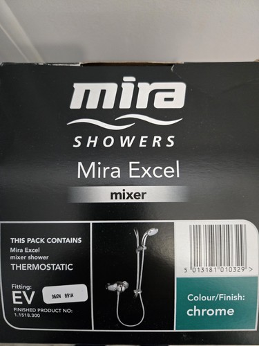 Mira excel thermostatic - thermostatic, shower